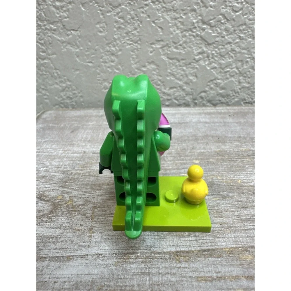$8 🌙 Crocodile Costume Fan Alligator Series 28 71051 CMF LEGO Mini Fig NWOB